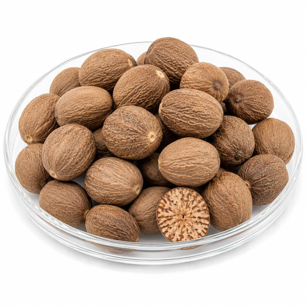 Whole Nutmeg | Aromatic Kerala-Style Jaiphal Spice |
