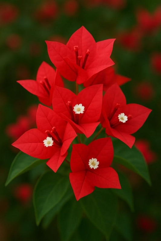 Bougainvillea Flower Plant - Red