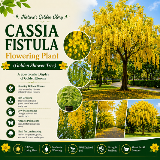 Cassia fistula Flowering Plant (Golden Shower Tree )