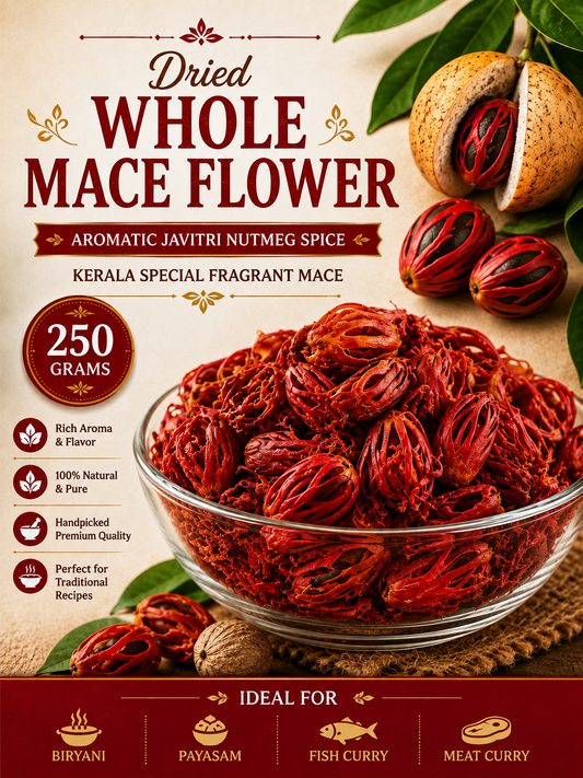 Whole Mace Flower | Aromatic Javitri Nutmeg Spice |